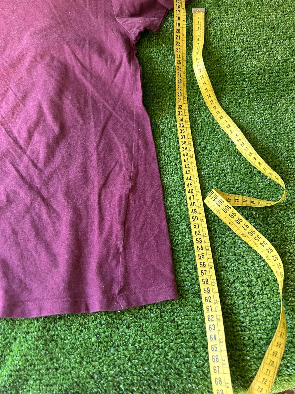OWK Collection burgundy red t-shirt – photo 4